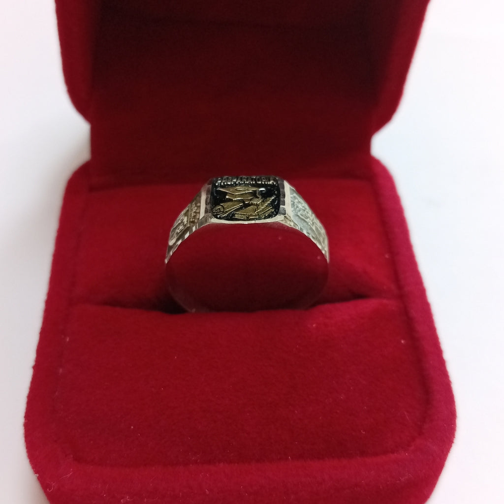 ANILLO DE GRADUACIÓN ORO 8 K 2,20 GRMS (SEMINUEVO)