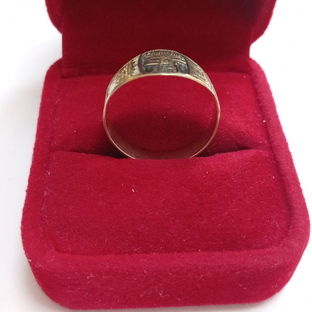 ANILLO DE GRADUACIÓN ORO 8 K 2,20 GRMS (SEMINUEVO)