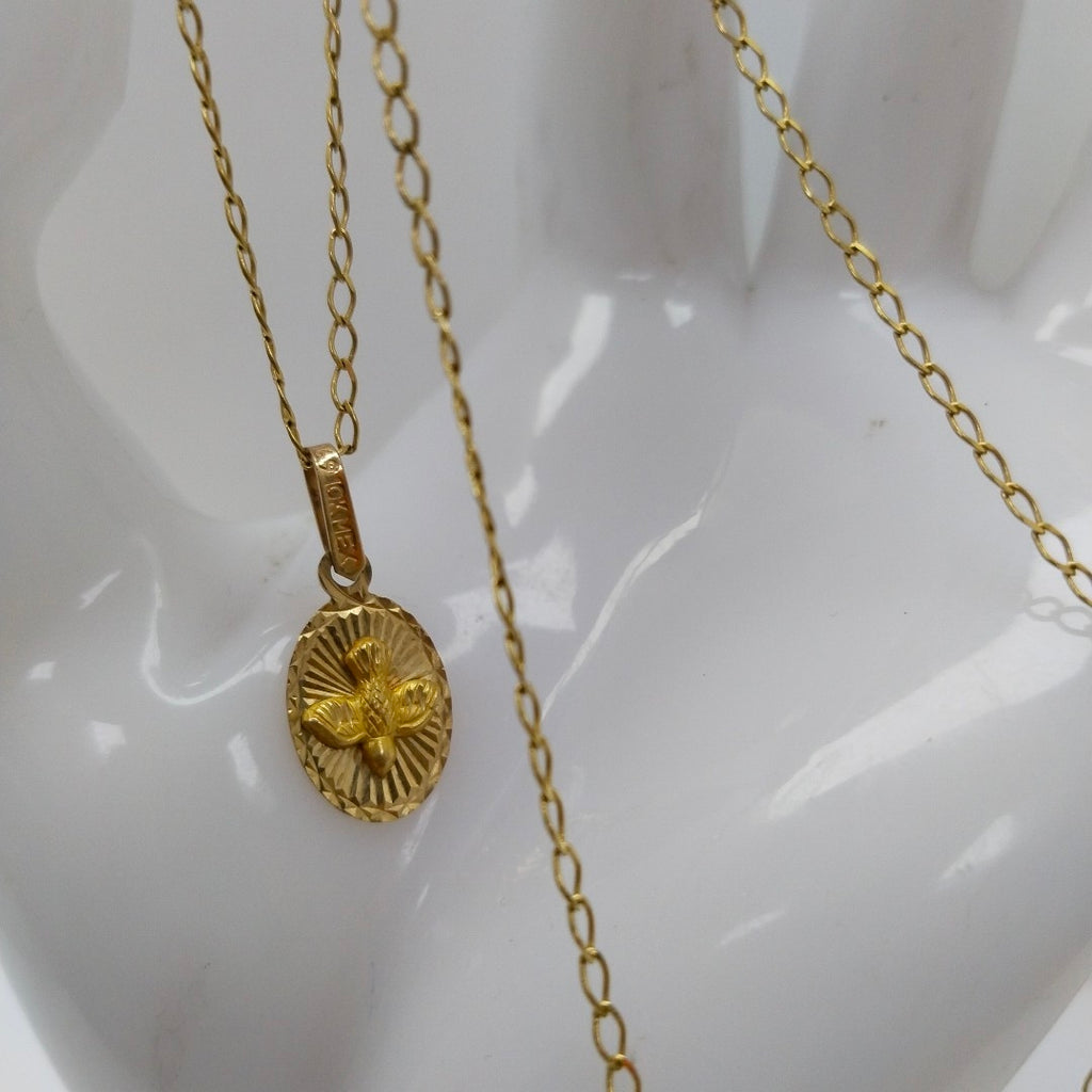 CADENA,DIJE ORO 10 K 1,90 GRMS (SEMINUEVO)