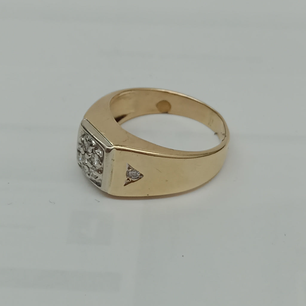 ANILLO ORO 14 K 7,30 GRMS (SEMINUEVO)