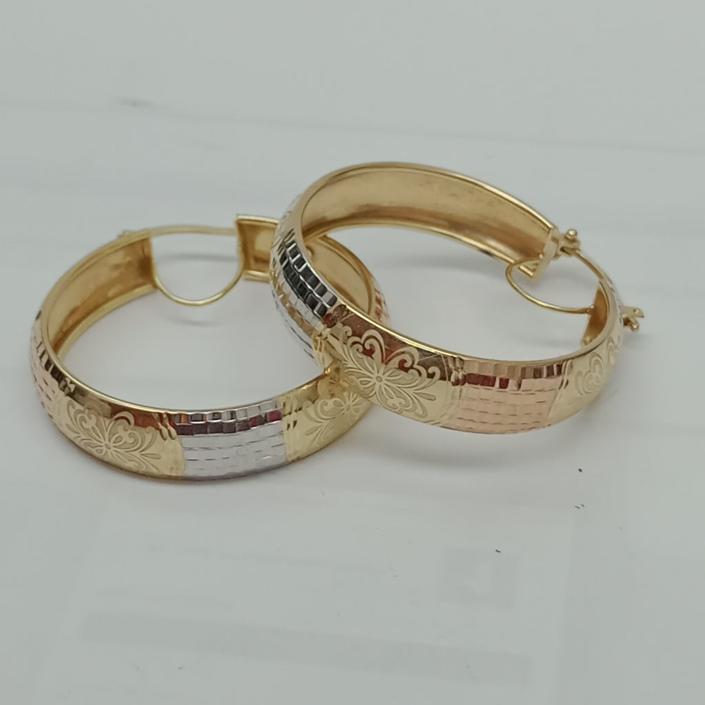 ARRACADAS PAR ORO 14 K 6.2 GRMS (SEMINUEVO)