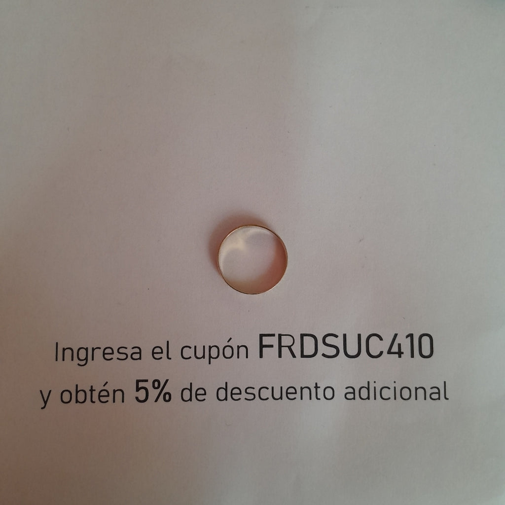 ARGOLLA ORO 10 K 1.4 GRMS (SEMINUEVO)