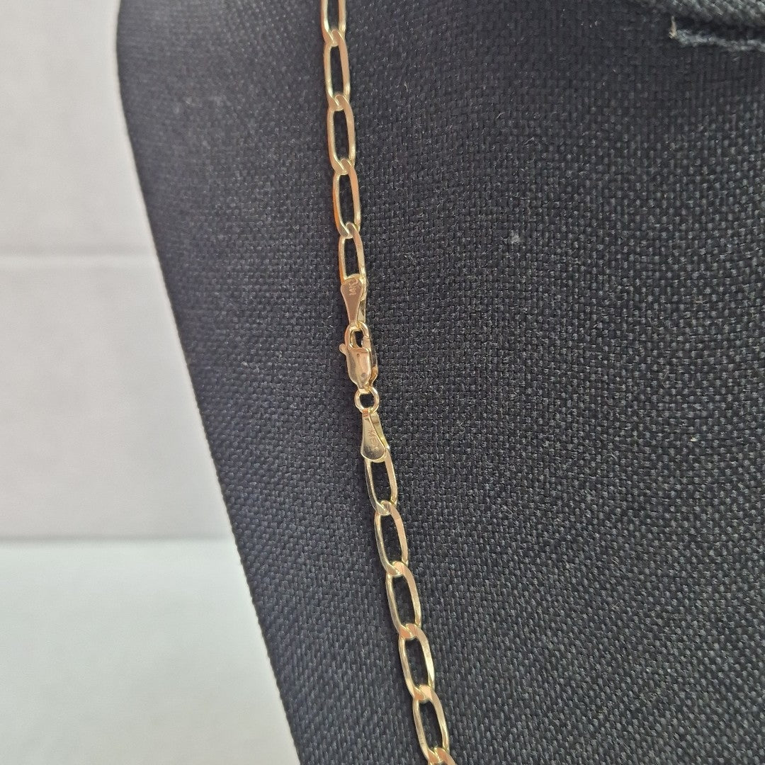 CADENA ESLABON 14K 60 CM 11.9 GR (NUEVO)