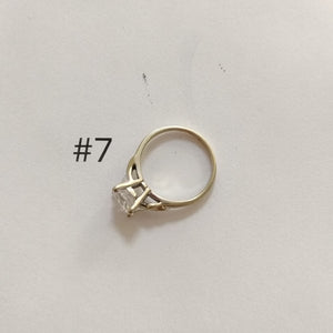 ANILLITO ORO BLANCO 14 K 3.3 GRMS (SEMINUEVO)