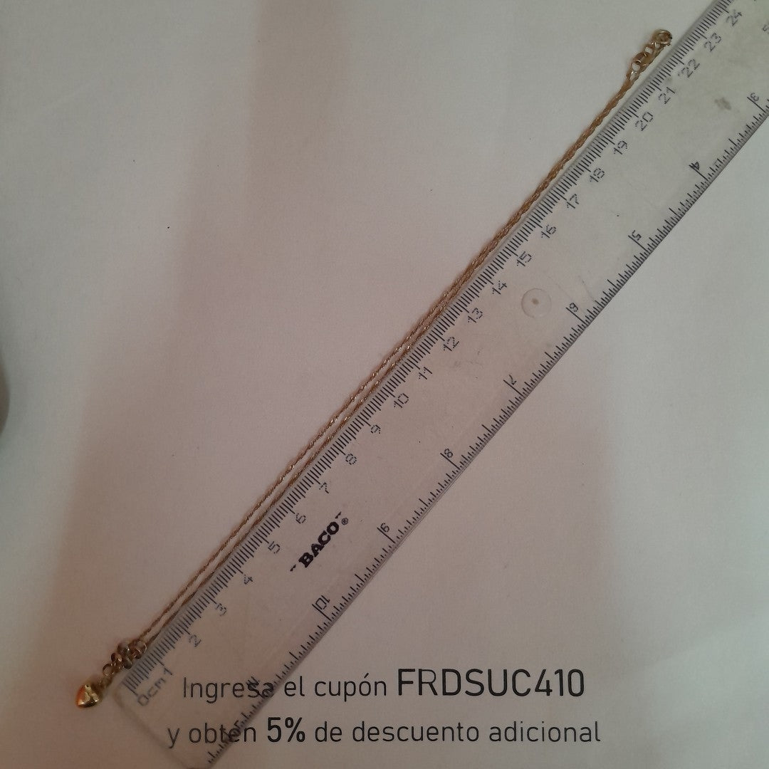 CADENA ORO COMBINADO 10 K 1,50 GRMS (SEMINUEVO)