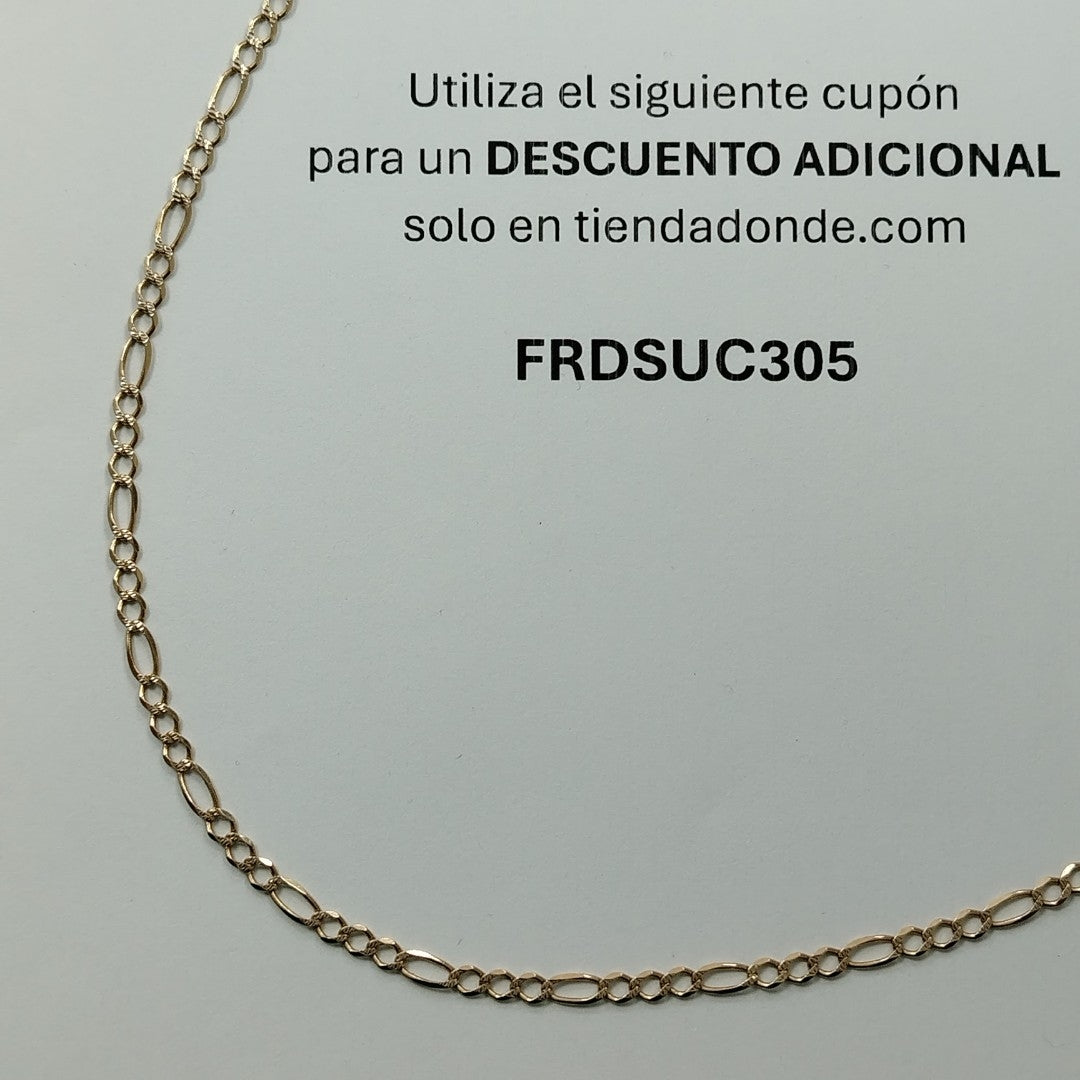 CADENA ORO 14 K 7.6 GRMS (SEMINUEVO)