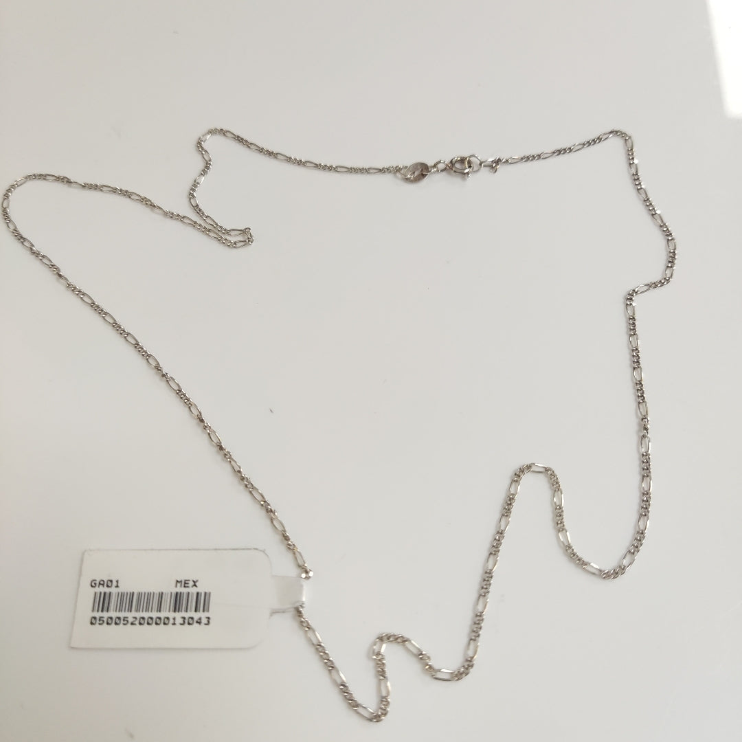 CADENA TEJIDO 3X1 PLATA .925 50 CM 2.2 GR (NUEVO)