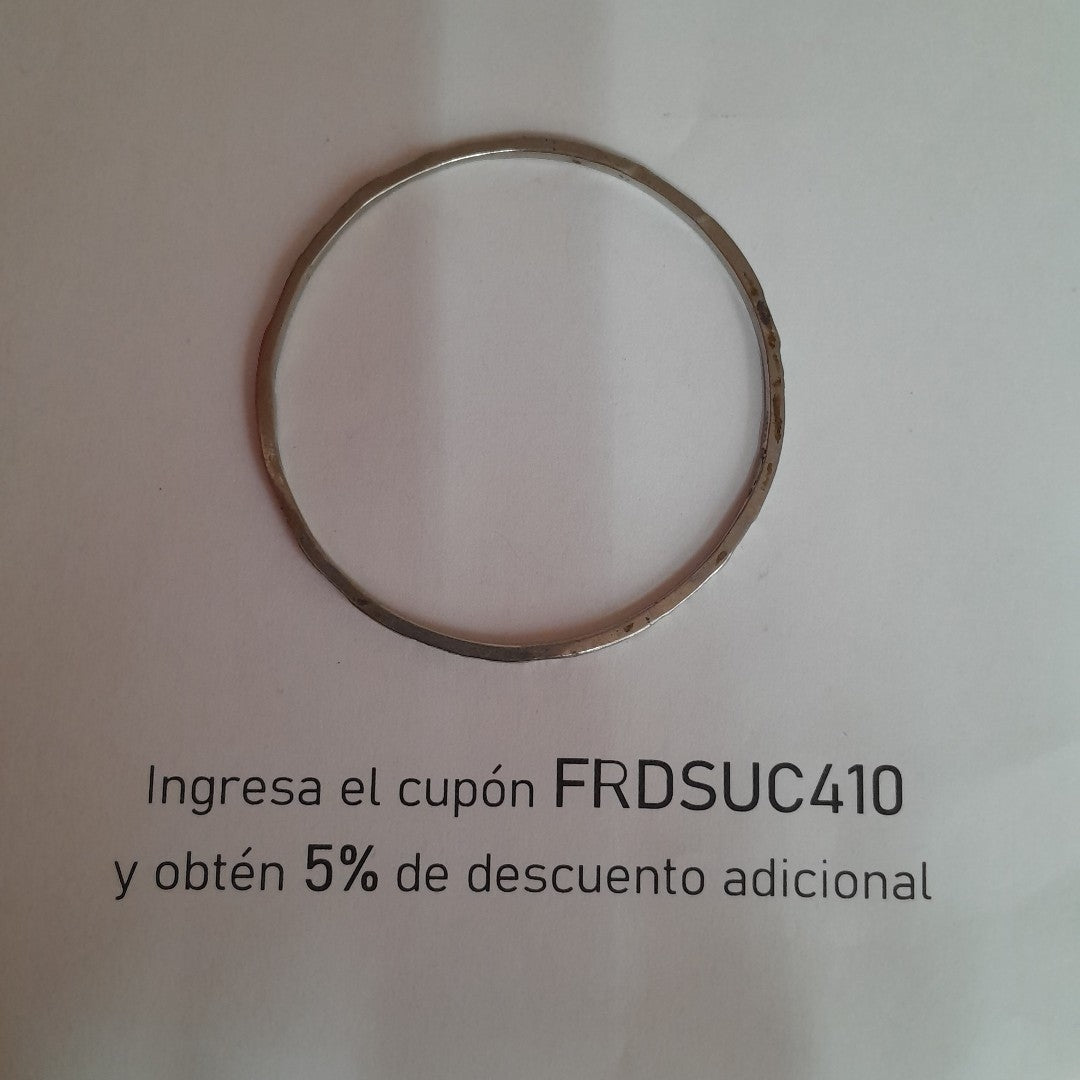PULSERA RIGIDA PLATA 12,00 GRMS (SEMINUEVO)