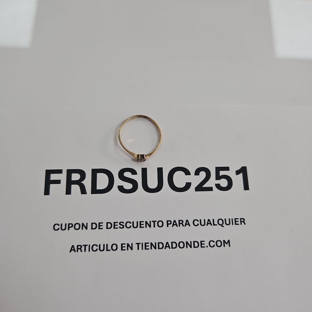 SOLITARIO ORO 10 K 0.9 GRMS (SEMINUEVO)