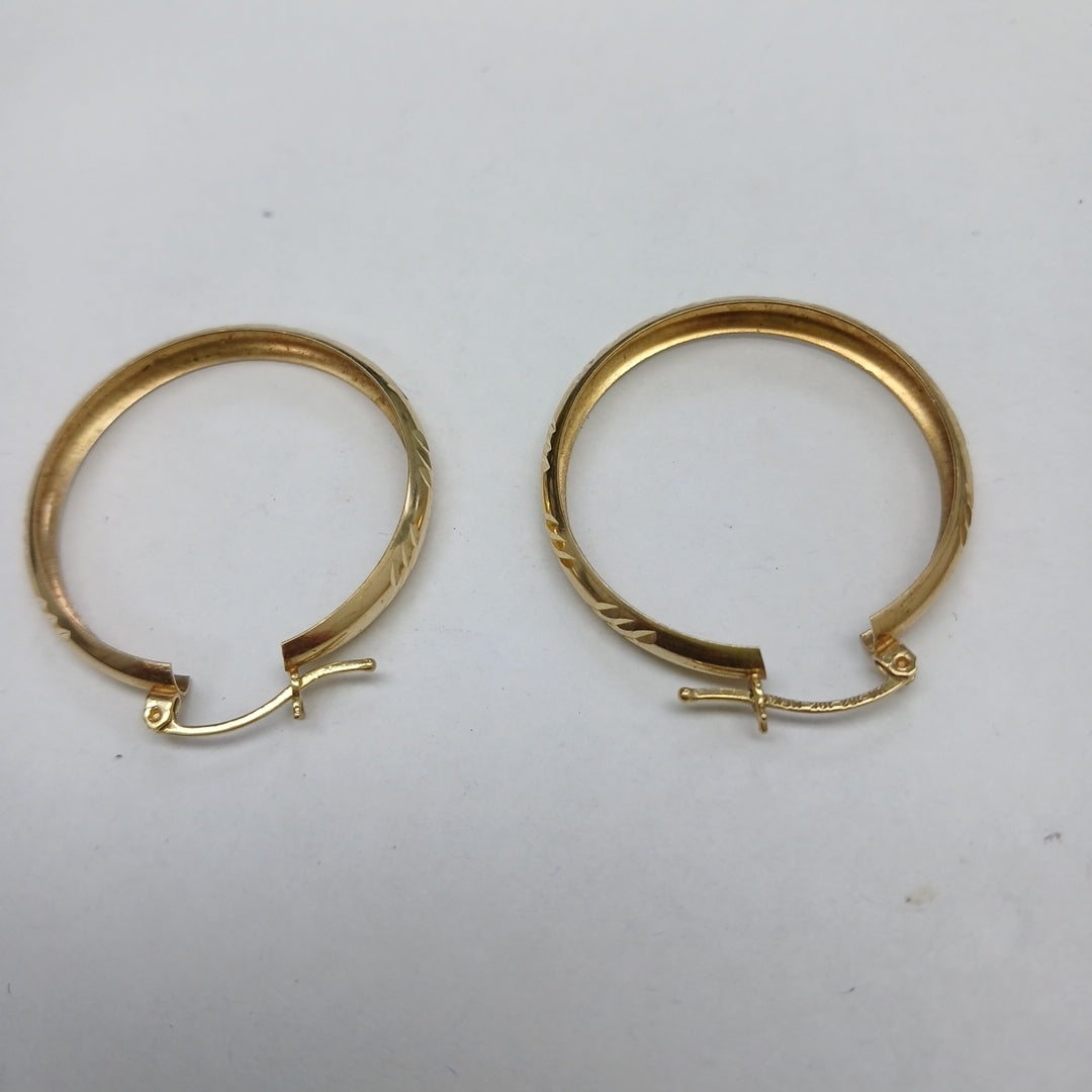 ARRACADAS PAR ORO 10 K 2.6 GRMS (SEMINUEVO)