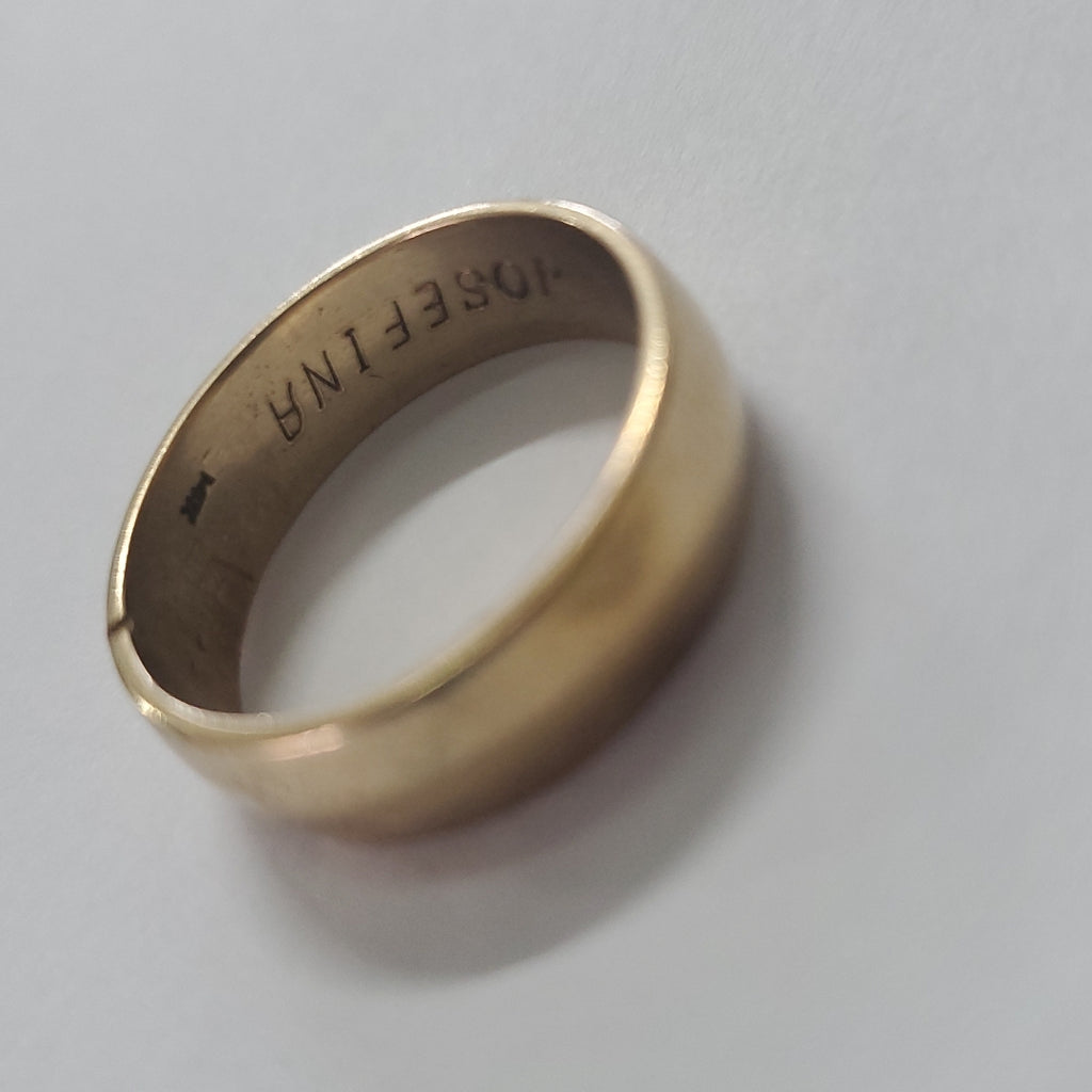 ARGOLLA ORO 14 K 7,40 GRMS (SEMINUEVO)
