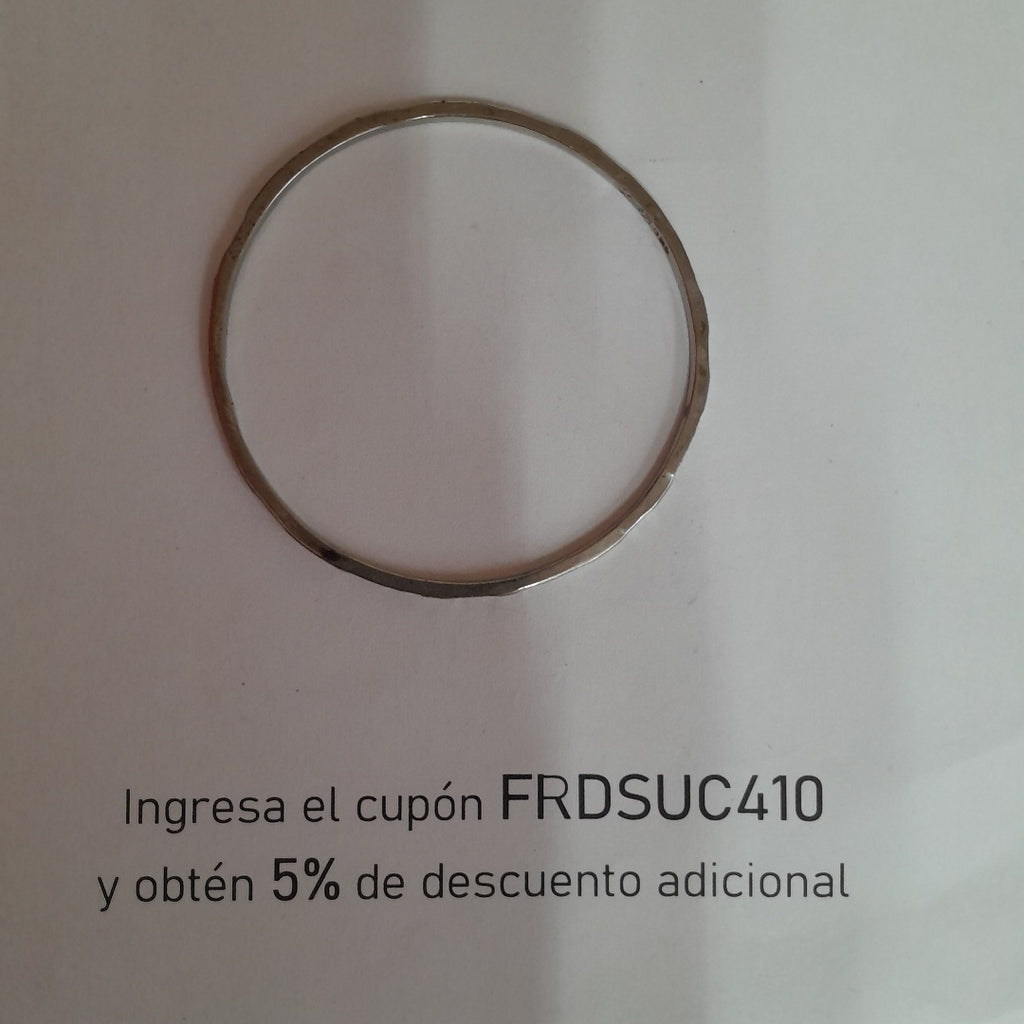 PULSERA RIGIDA PLATA 11,80 GRMS (SEMINUEVO)