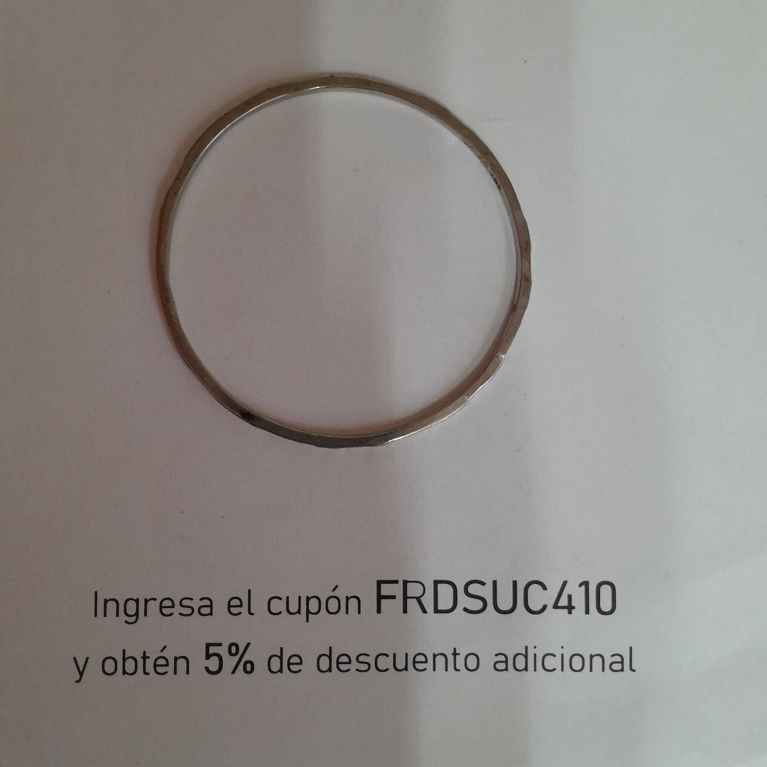 PULSERA RIGIDA PLATA 11,80 GRMS (SEMINUEVO)