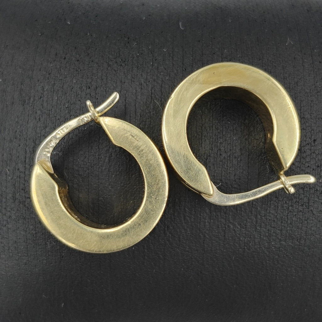 ARRACADAS PAR ORO 14 K 5.9 GRMS (SEMINUEVO)