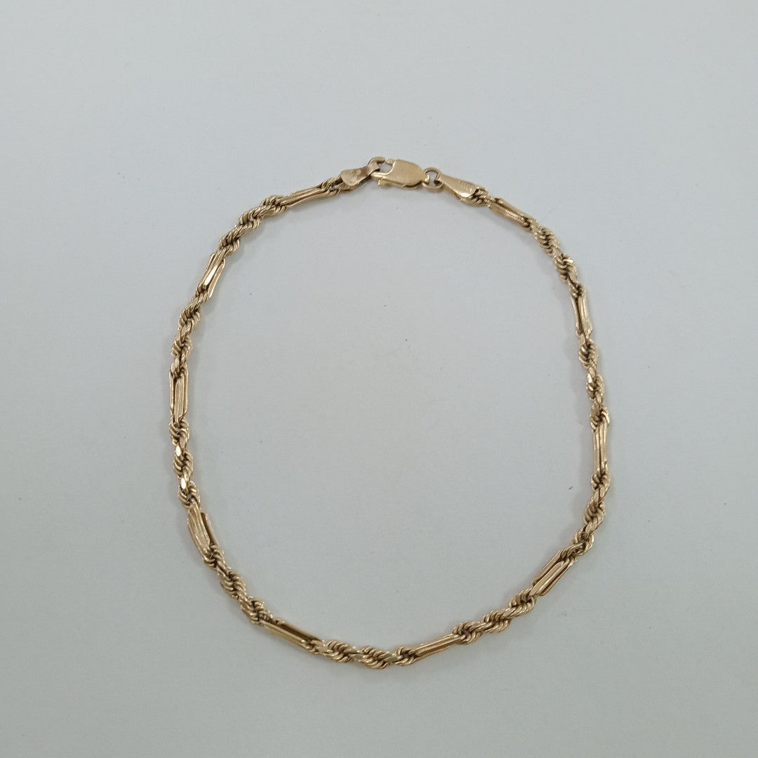 PULSERA RIGIDA ORO 10 K 8.5 GRMS (SEMINUEVO)