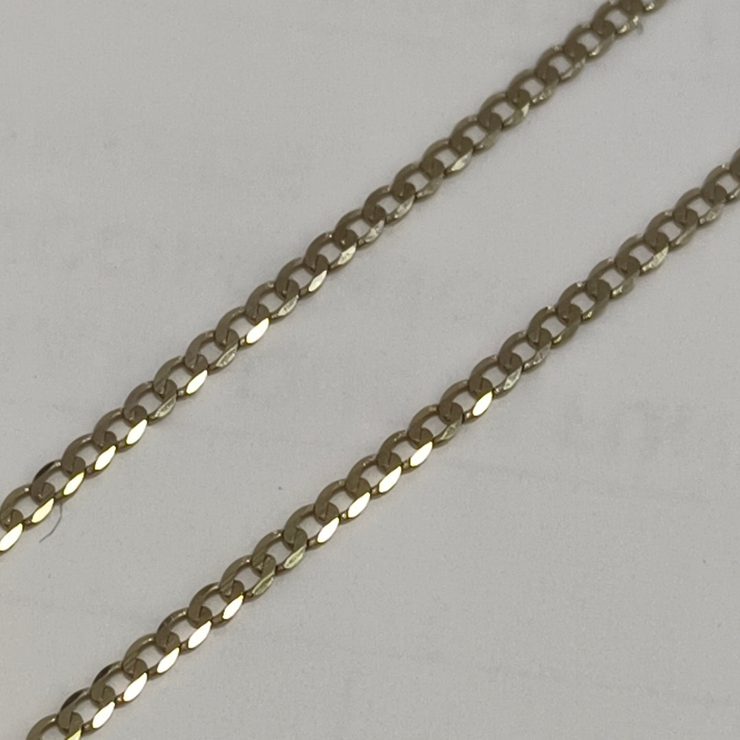 CADENAS BARBADA AMARILLA ORO 14K 2 (NUEVO)
