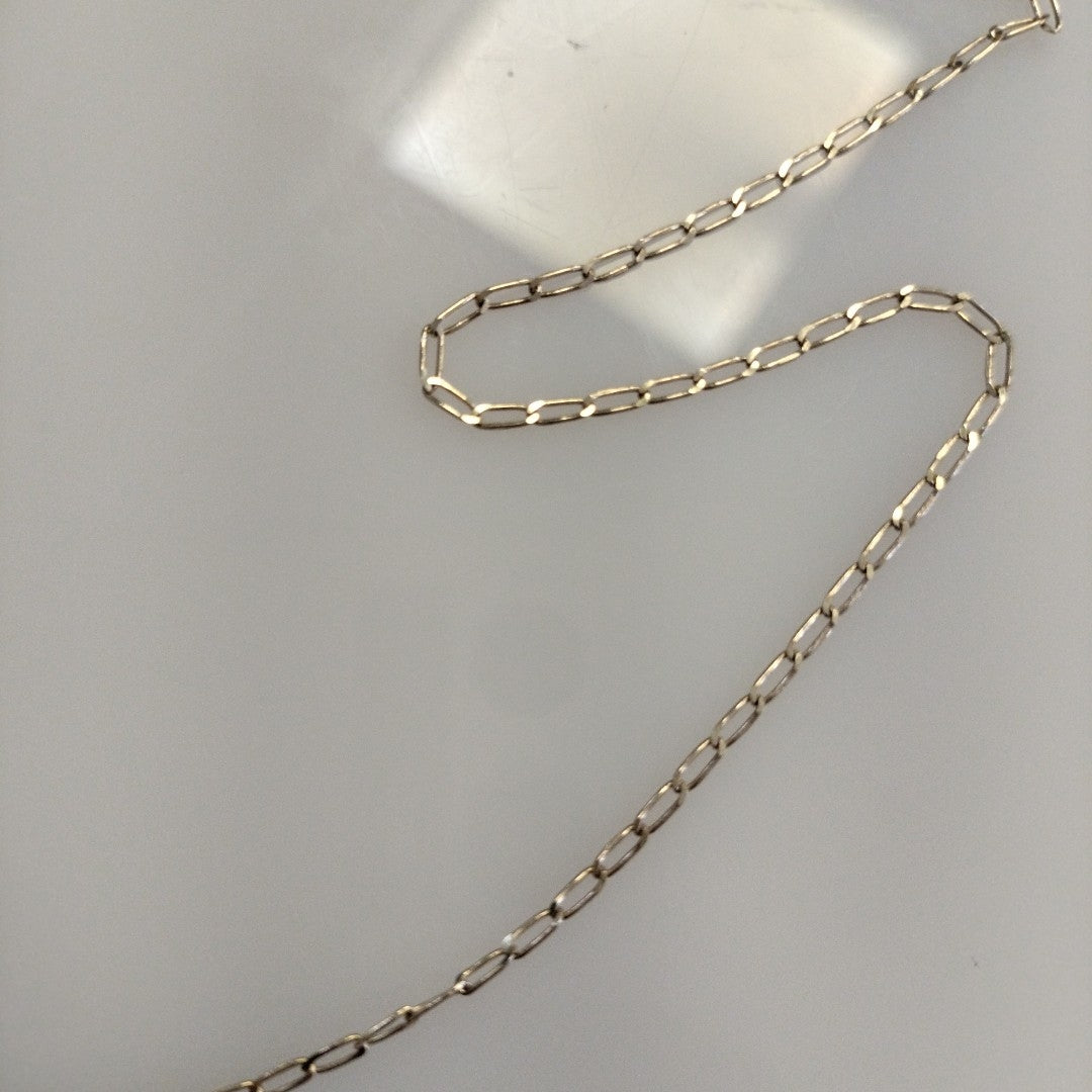 CADENAS TEJIDO ESLABONES ORO 10K 55 CM 1.9 GR (NUEVO)