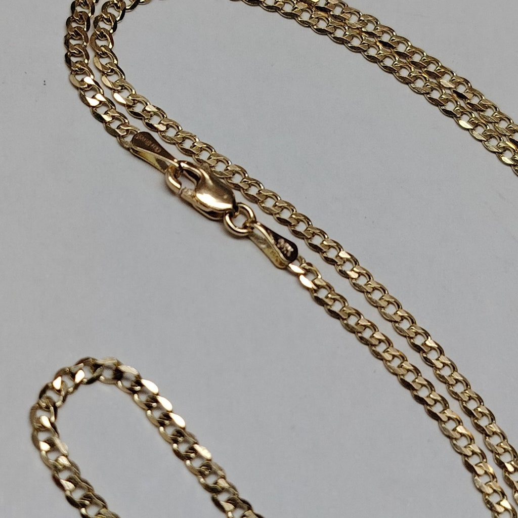 CADENA BARBADA 14K 60 CM 5.9 GR (NUEVO)
