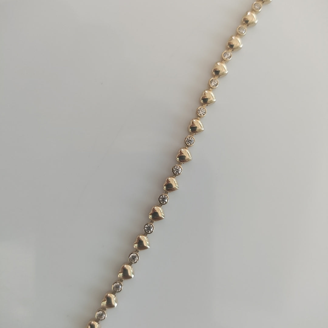 PULSERAS DAMA ORO 14K 3.5 (NUEVO)