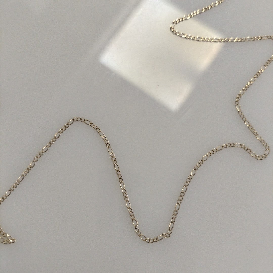 CADENAS TEJIDO 3X1 ORO 10K 60 CM 1.5 GR (NUEVO)