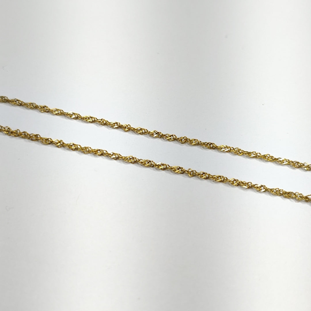 CADENA ORO 14 K 2,80 GRMS (SEMINUEVO)