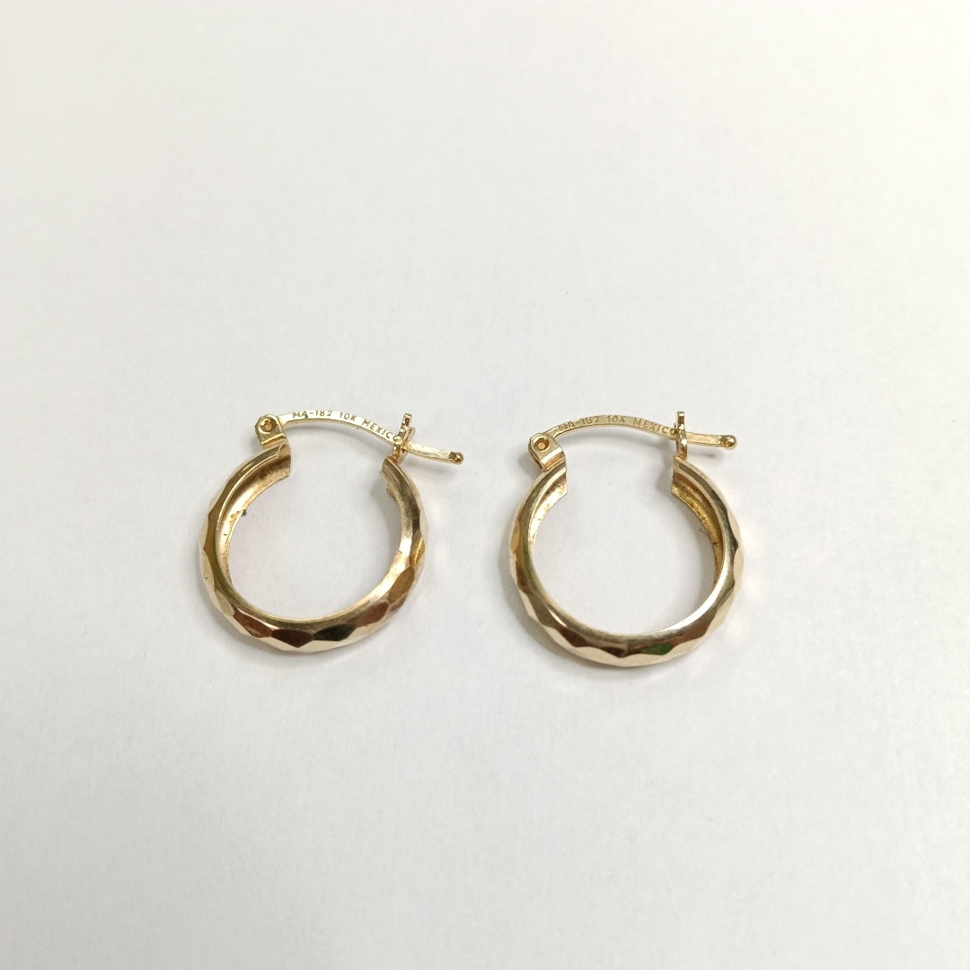 ARRACADAS PAR ORO 8 K 1.4 GRMS (SEMINUEVO)