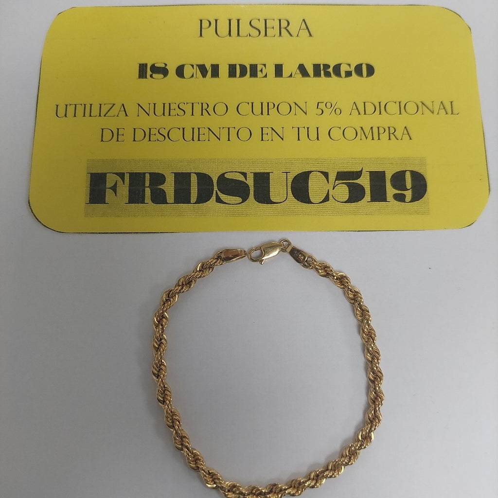 PULSERA ORO 14 K 2,80 GRMS (SEMINUEVO)