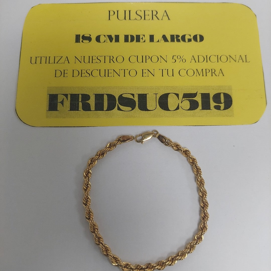 PULSERA ORO 14 K 2,80 GRMS (SEMINUEVO)