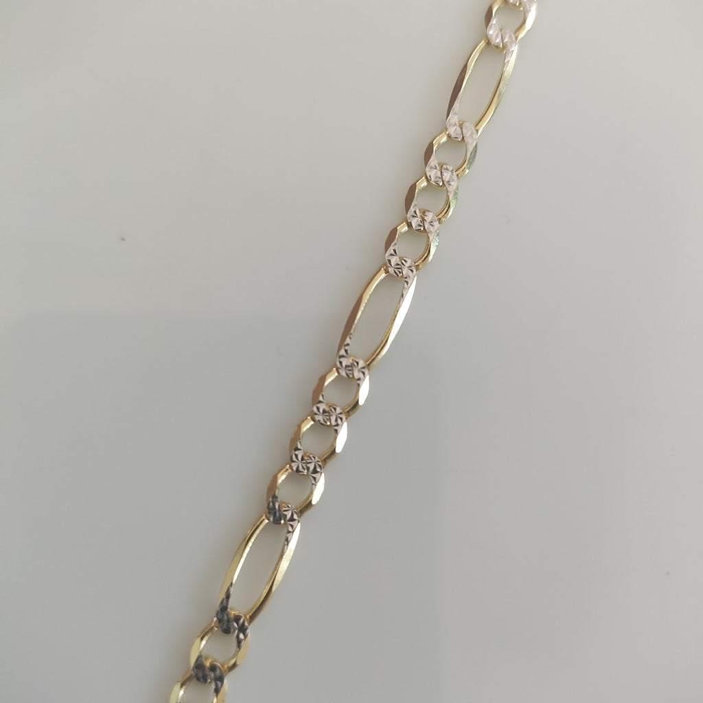 PULSERAS CABALLERO CARTIER 3 1 DIAMANTAD ORO 14K 4.5 (NUEVO)