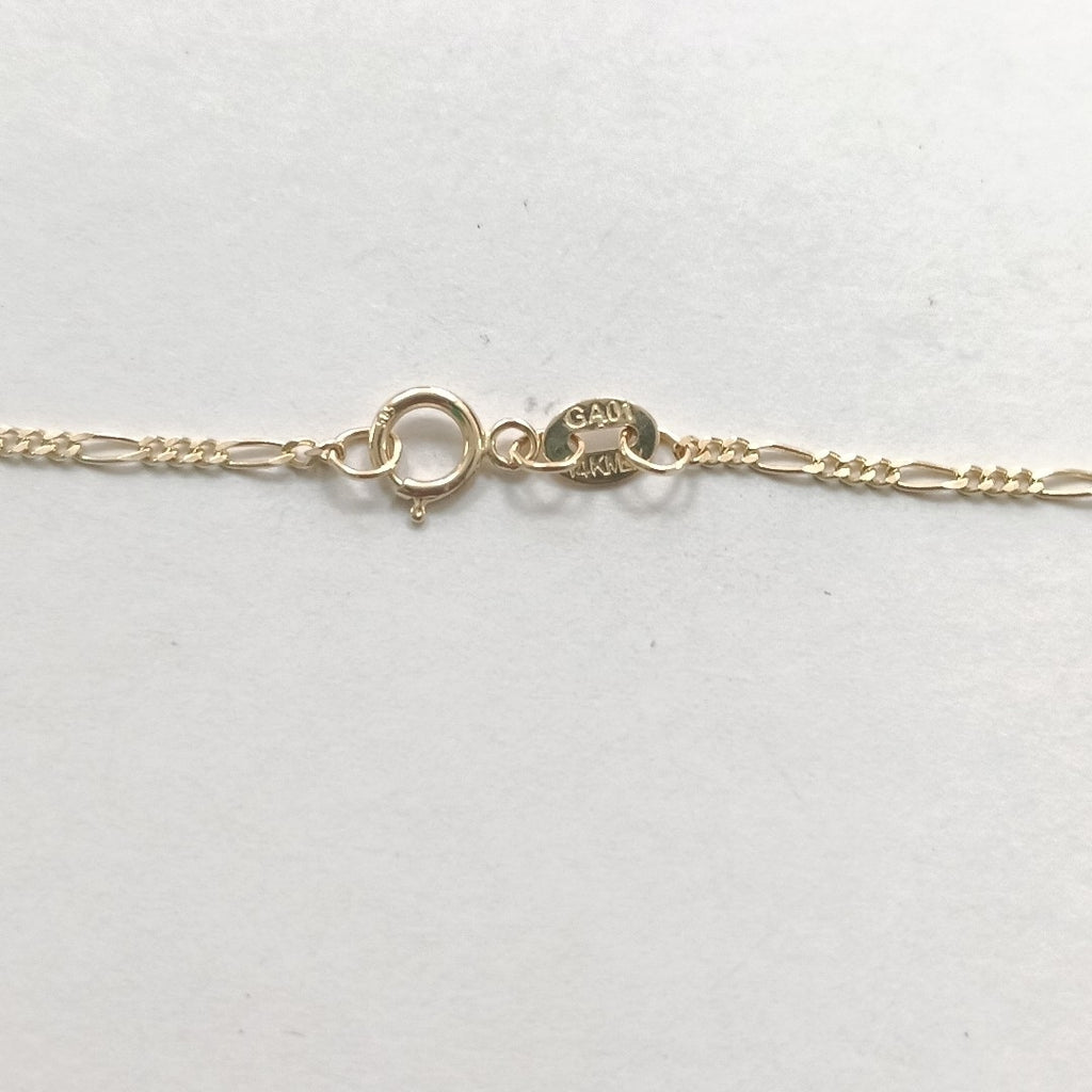 CADENAS TEJIDO 3X1 ORO 14K 55 CM 2.7 GR (NUEVO)