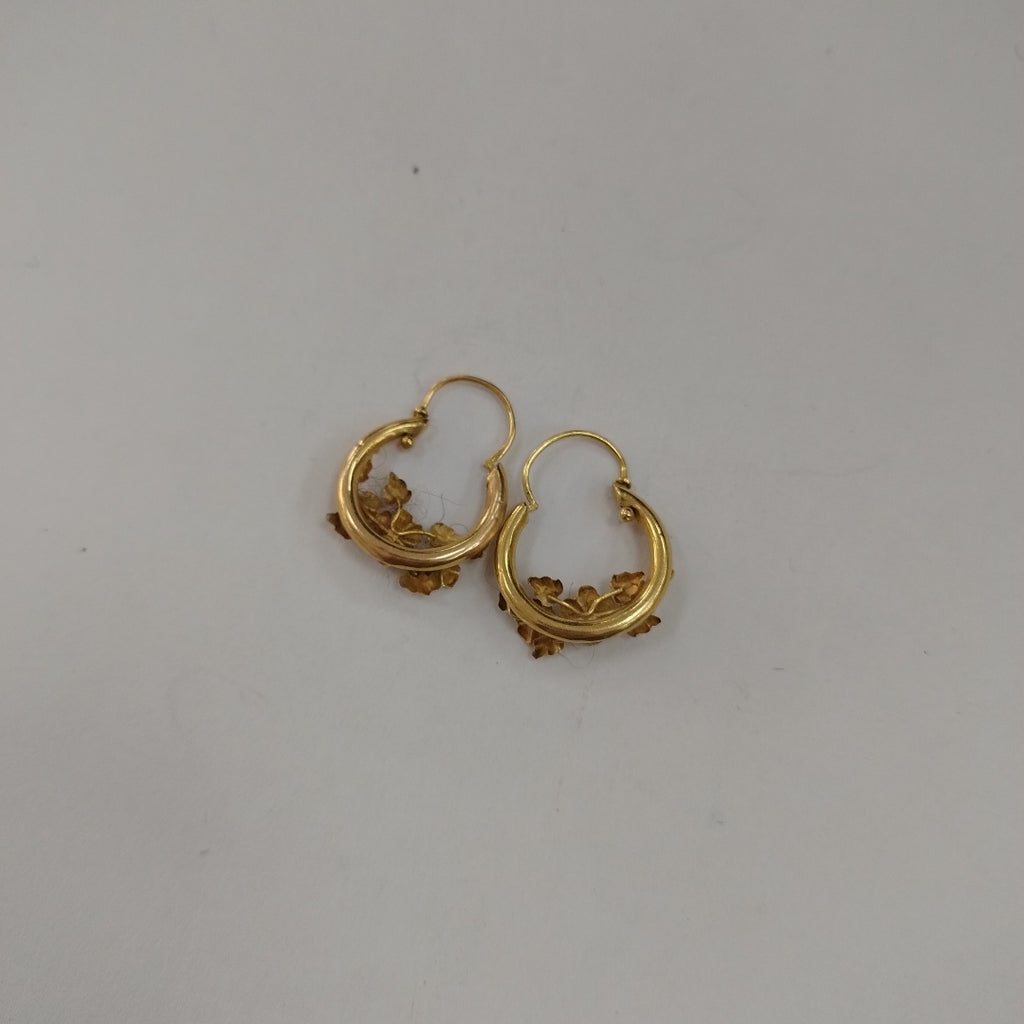 ARRACADAS PAR ORO 18 K 2,80 GRMS (SEMINUEVO)