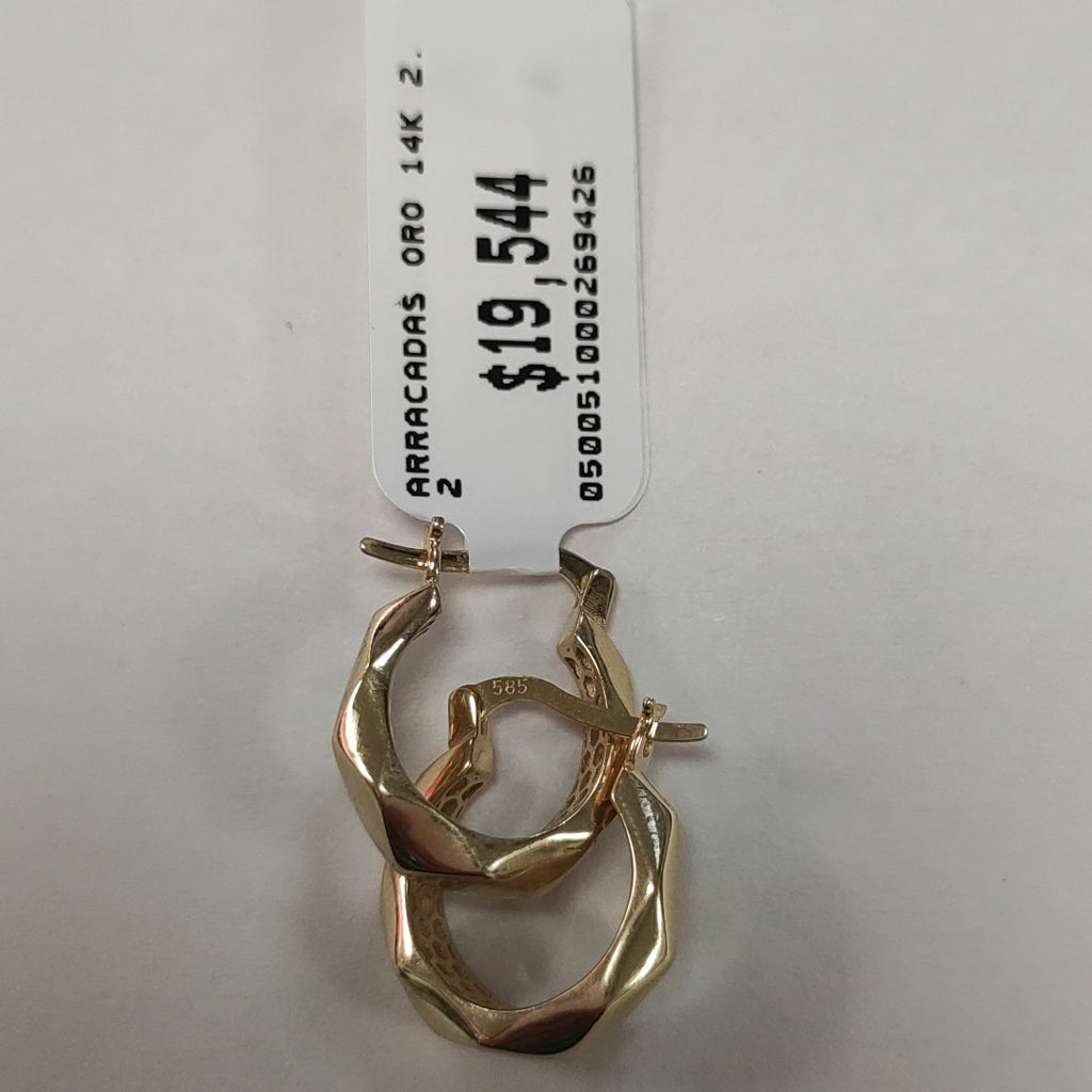 ARRACADAS ORO 14K 2.2 (NUEVO)