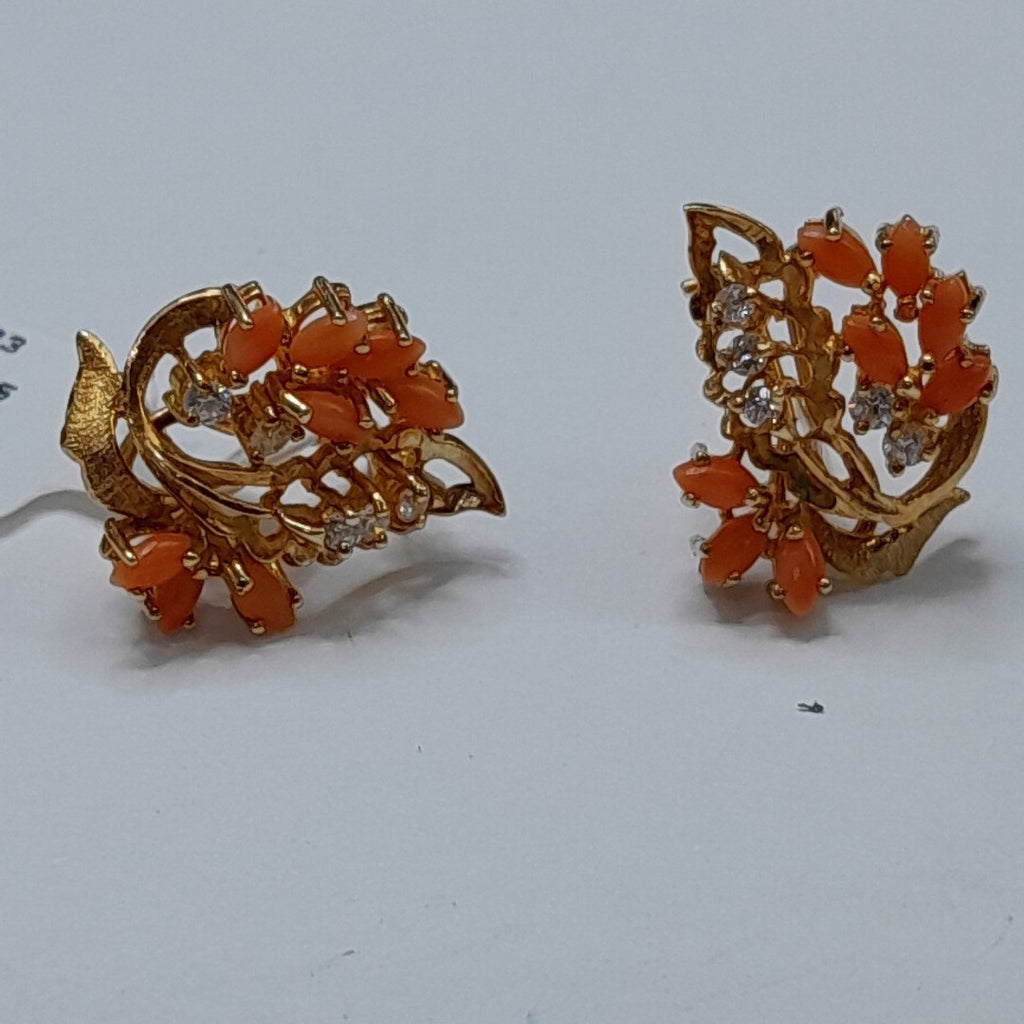 ARETES PAR ORO 14 K 4,70 GRMS (SEMINUEVO)