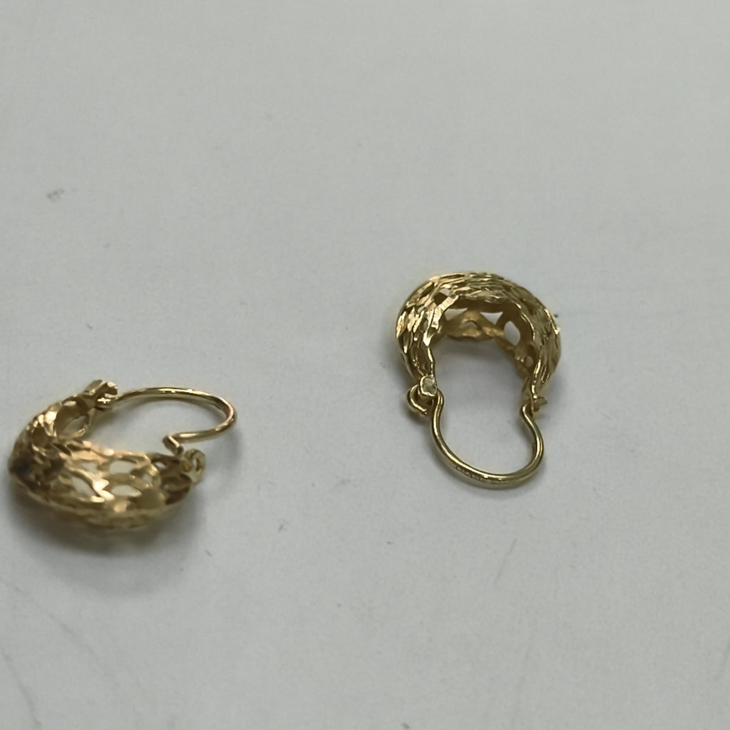 ARETES PAR ORO 10 K 1.2 GRMS (SEMINUEVO)
