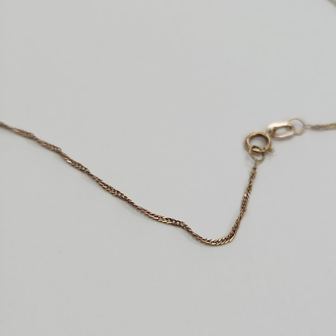 CADENA ORO 10 K 0,90 GRMS (SEMINUEVO)