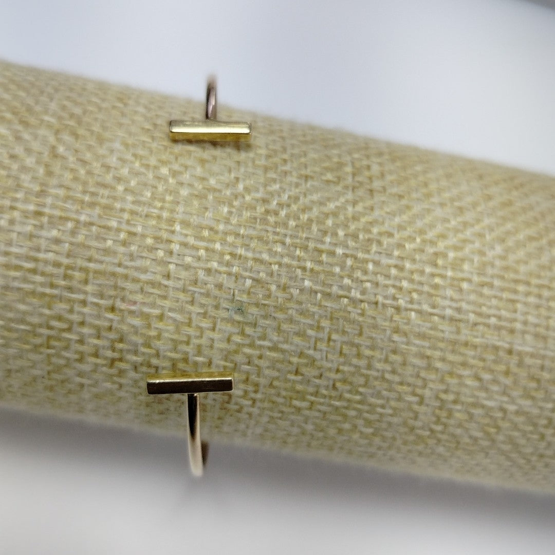 PULSERA RIGIDA ORO 14 K 3,50 GRMS (SEMINUEVO)