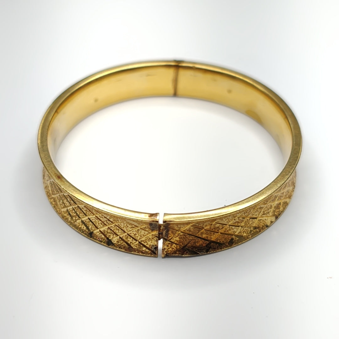 PULSERA RIGIDA ORO 14 K 14.5 GRMS (SEMINUEVO)