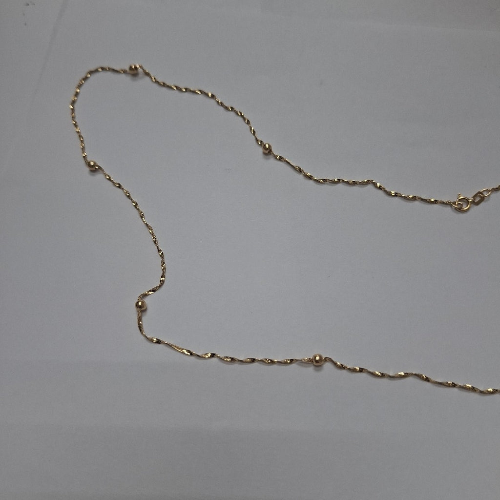 CADENA ORO 14 K 2.5 GRMS (SEMINUEVO)