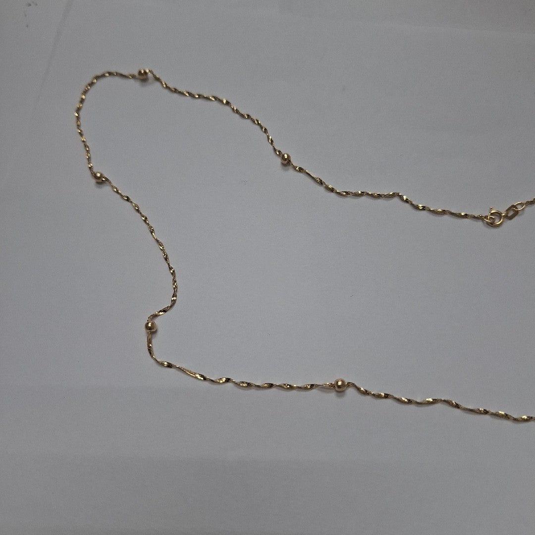 CADENA ORO 14 K 2.5 GRMS (SEMINUEVO)