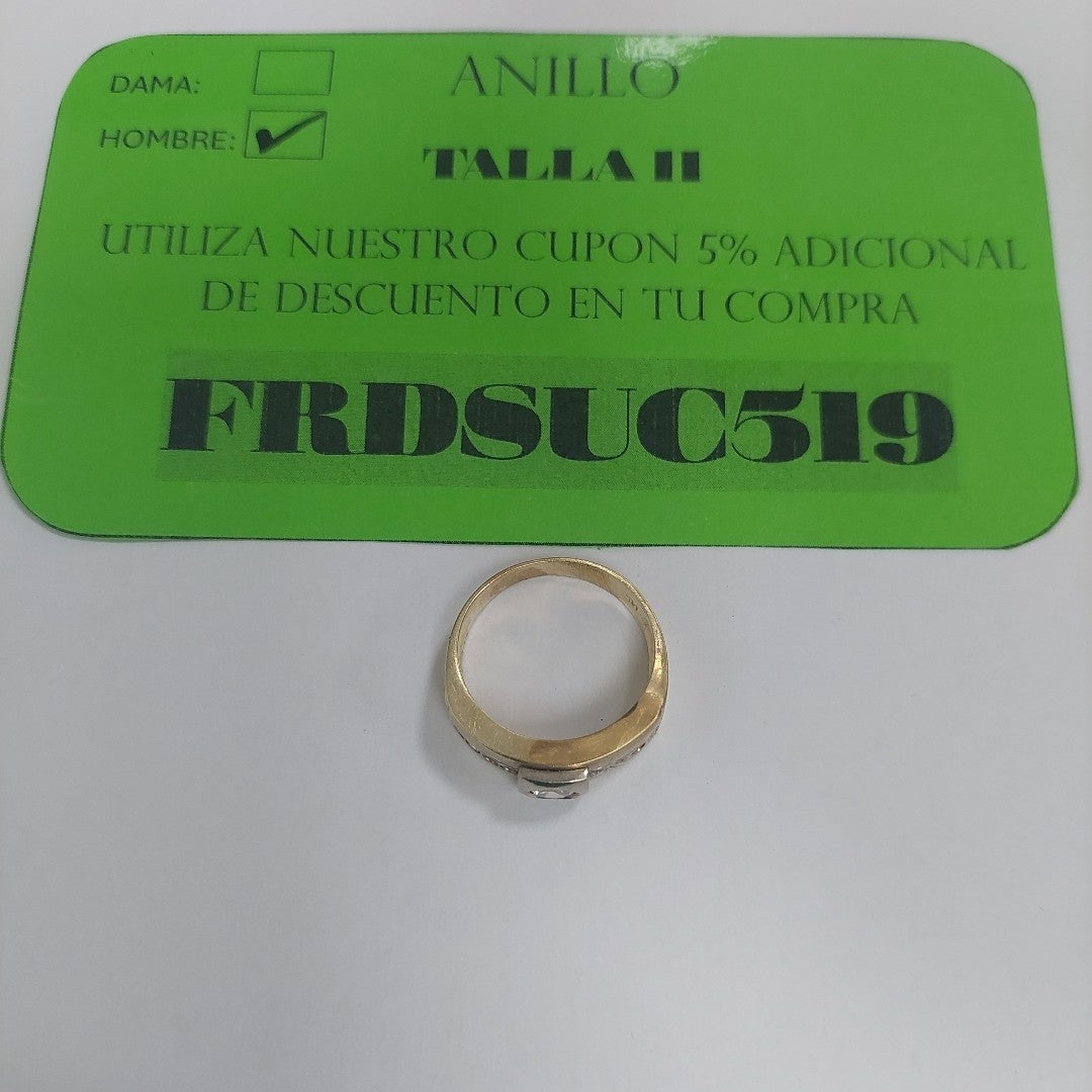 ANILLO ORO 14 K 7,20 GRMS (SEMINUEVO)