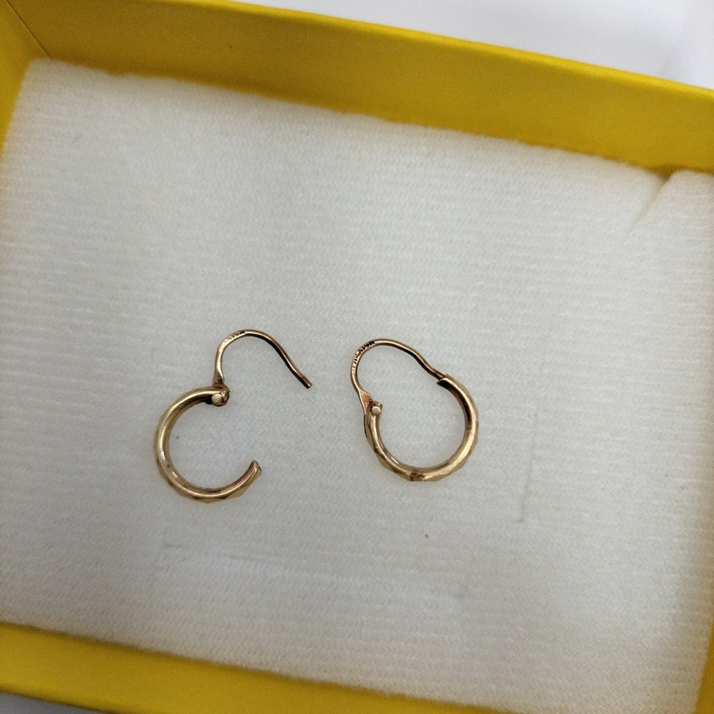ARRACADAS PAR ORO 14 K 2.9 GRMS (SEMINUEVO)