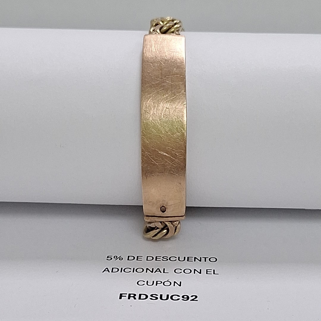 ESCLAVA ORO 10 K 29.5 GRMS (SEMINUEVO)