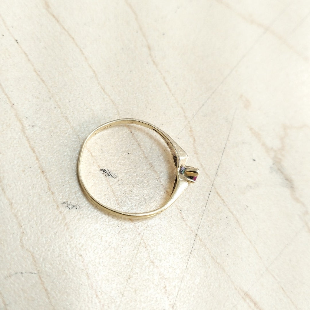 ANILLITO ORO 14 K 1.2 GRMS (SEMINUEVO)