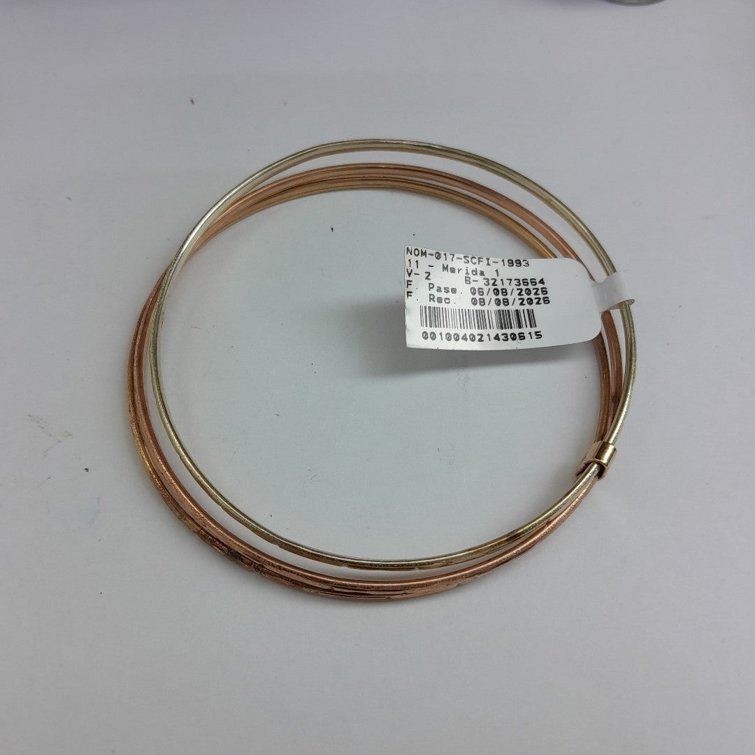 PULSERA RIGIDA ORO 10 K 10 GRMS (SEMINUEVO)