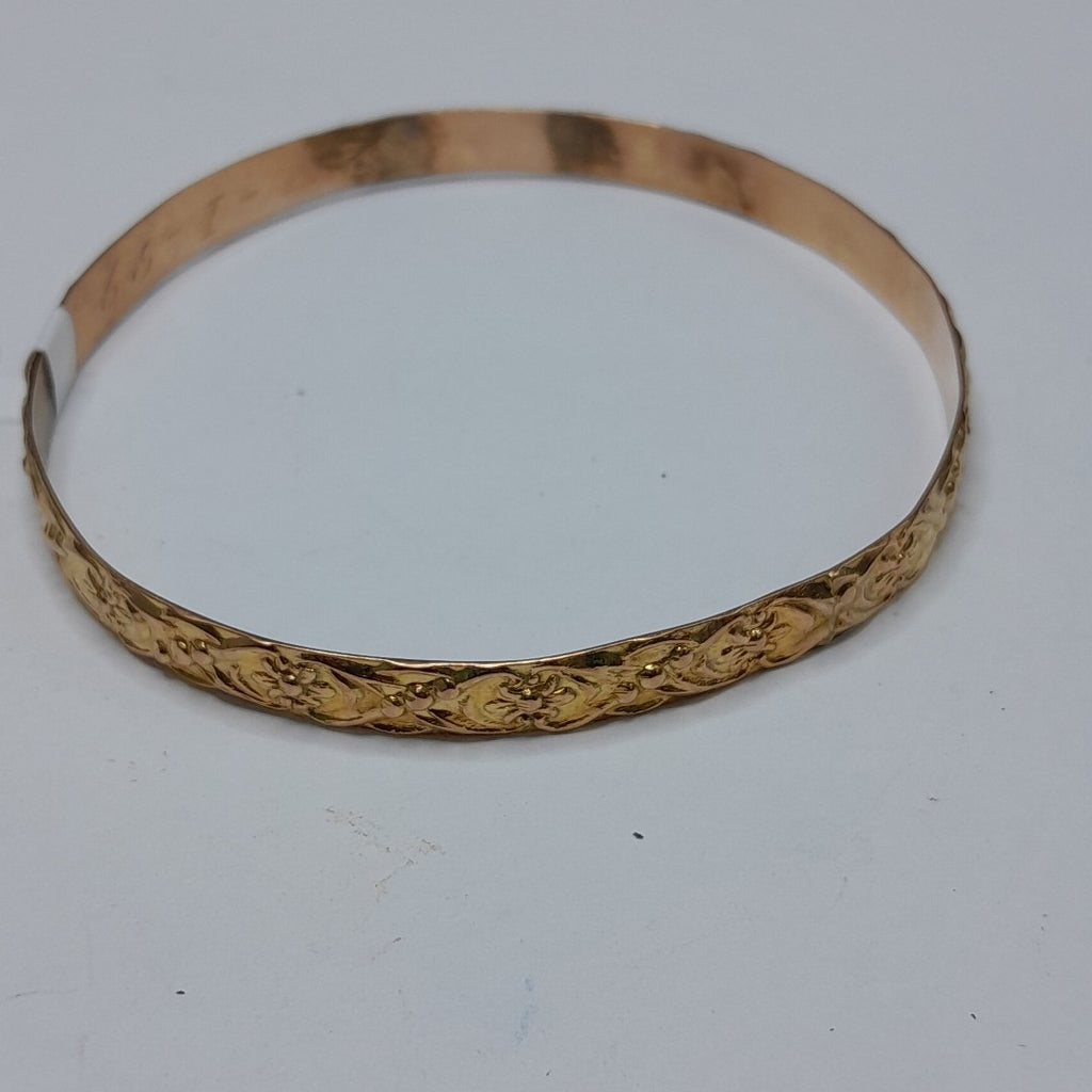 PULSERA RIGIDA ORO 10 K 10 GRMS (SEMINUEVO)