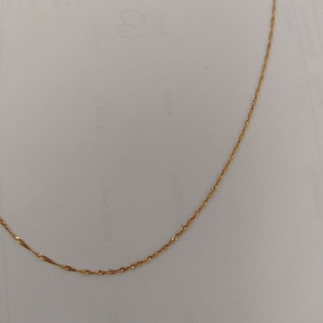 CADENA ORO 10 K 1.1 GRMS (SEMINUEVO)