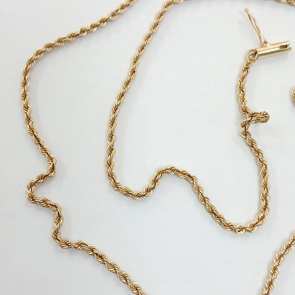 CADENA ORO 14 K 10.7 GRMS (SEMINUEVO)
