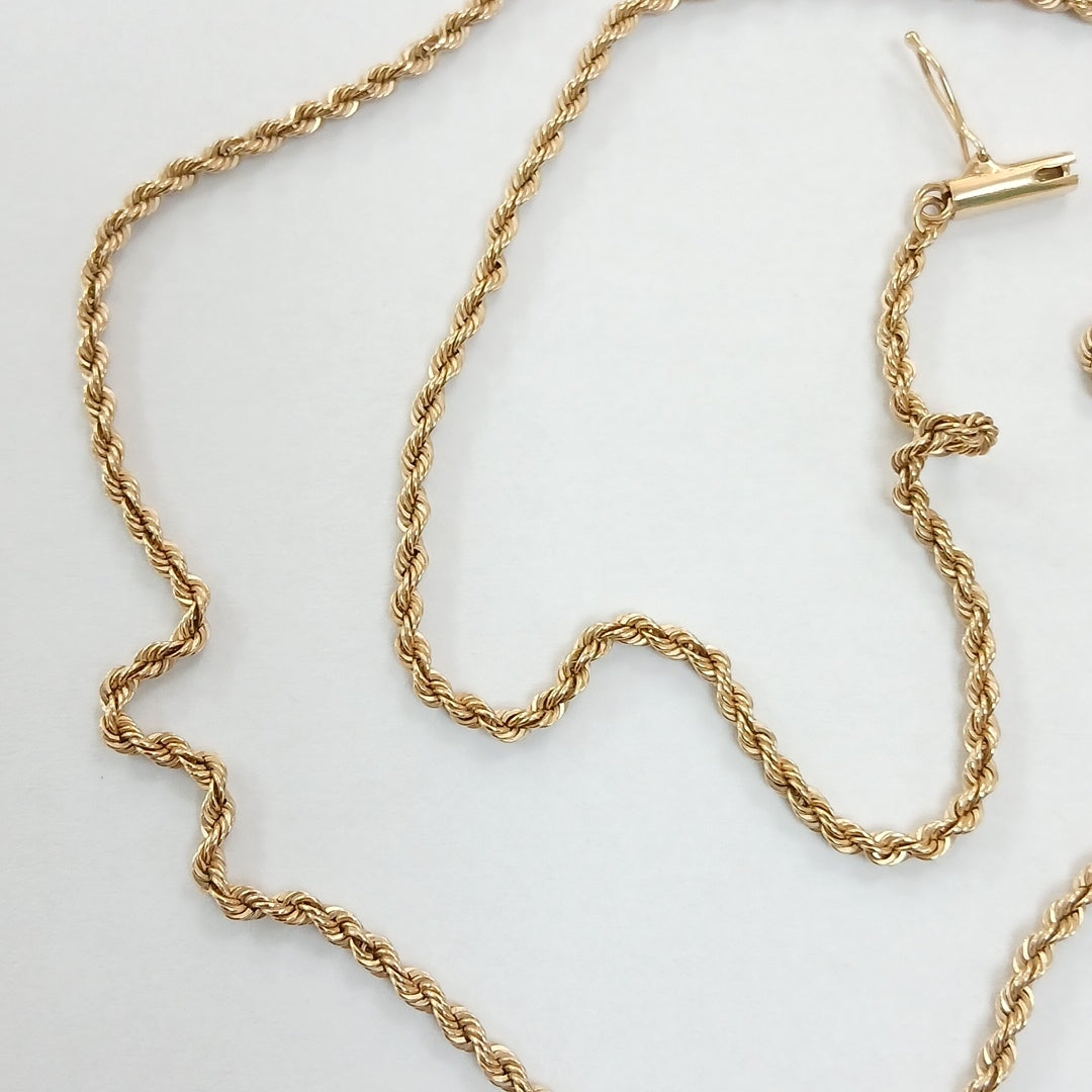 CADENA ORO 14 K 10.7 GRMS (SEMINUEVO)