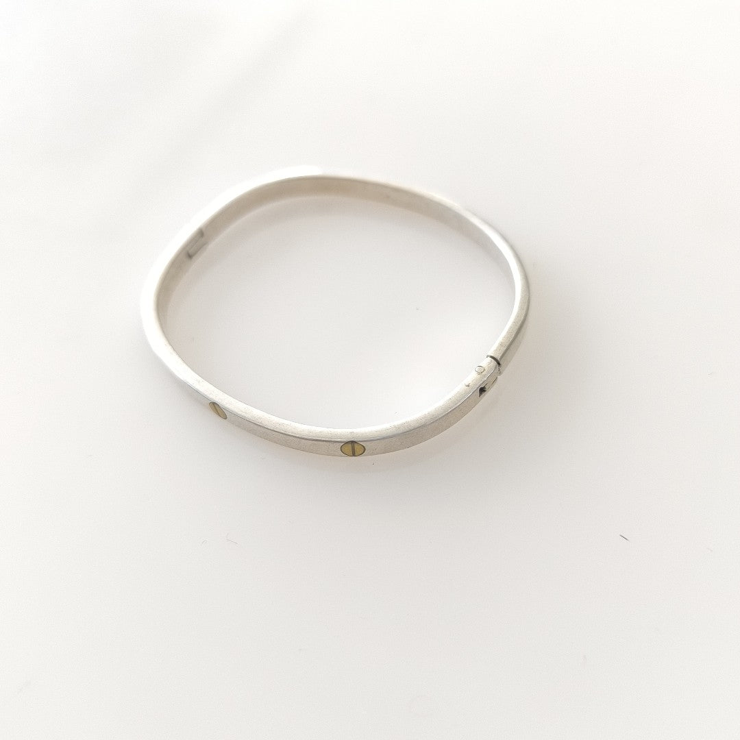 PULSERA RIGIDA PLATA 15,10 GRMS (SEMINUEVO)