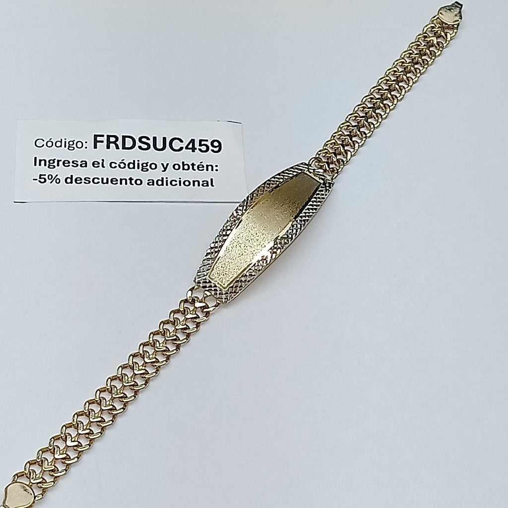 PULSERA ESCLAVA 14K 21 CM 13.2 GR (NUEVO)